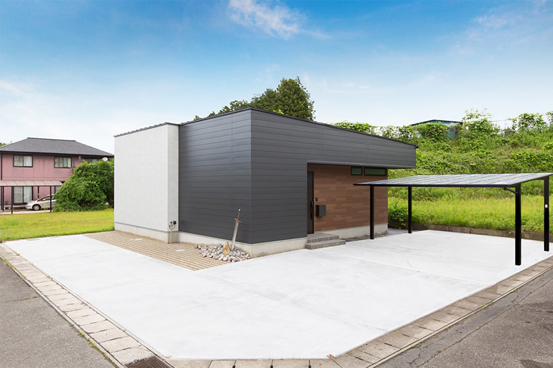 スローライフを満喫する家